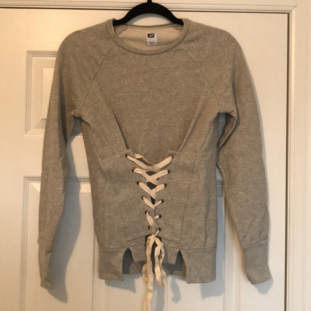 NSF Gray Sweatshirt P